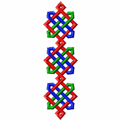 Flowers And Tree Embroidery Design 2